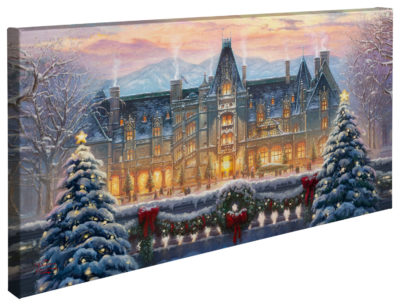 Christmas at Biltmore® - 16" x 31" Gallery Wrapped Canvas