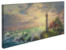 Guiding Light, The – 16" x 31" Gallery Wrapped Canvas