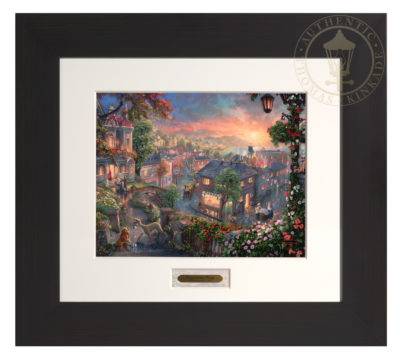 Lady and the Tramp - Modern Home Collection (Espresso Frame)