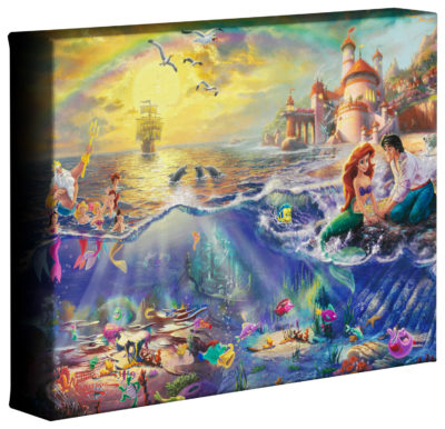 Little Mermaid, The - 8" x 10" Gallery Wrapped Canvas