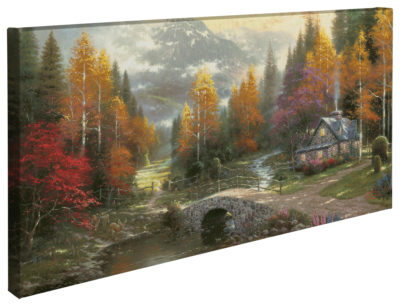 Valley of Peace - 16" x 31" Gallery Wrapped Canvas