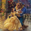 Beauty and the Beast Dancing in the Moonlight – Limited Edition Art