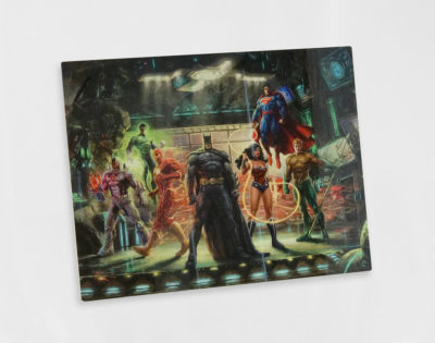 The Justice League 11" x 14" Acrylic Print