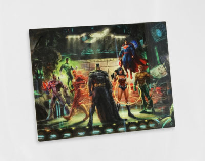 The Justice League 11" x 14" Metal Print