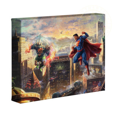 Superman - Man of Steel 8" x 10" Gallery Wrapped Canvas