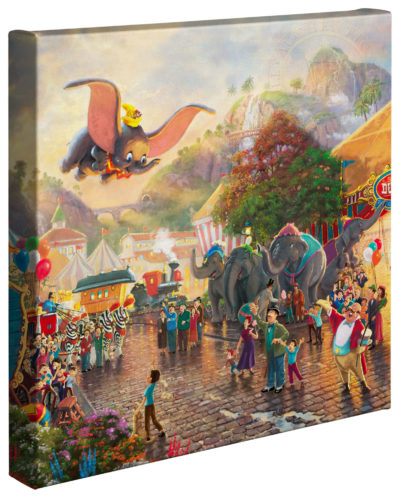 Disney Dumbo - 14" x 14" Gallery Wrapped Canvas