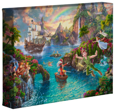 Peter Pan's Never Land - 8" x 10" Gallery Wrapped Canvas