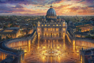 Vatican Sunset – Limited Edition Art