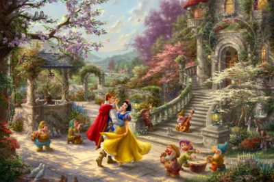 Snow White Dancing in the Sunlight - Limited Edition Art