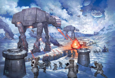 Battle of Hoth, The - Limited Edition Art