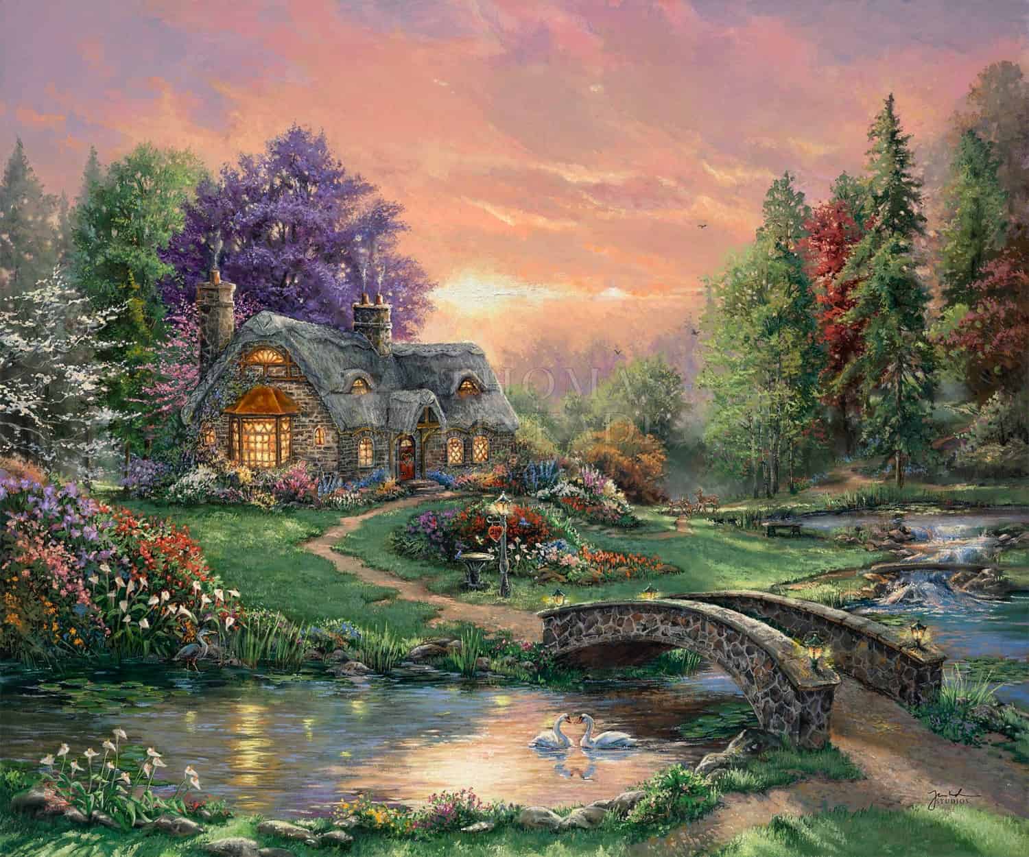 Thomas Kinkade Studios.