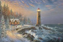 Christmas Lighthouse