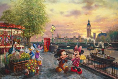 Disney Mickey and Minnie in London