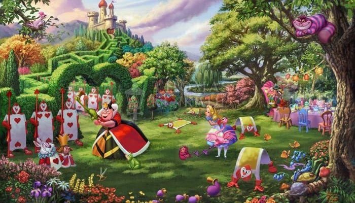 Disney Queen of Hearts Slide