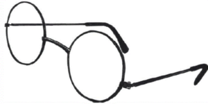 Diagon Alley Estate Edition Sketch - Harry Potter Glasses