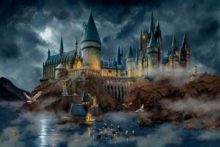 Harry Potter Hogwarts Castle Painting by Thomas Kinkade Studios